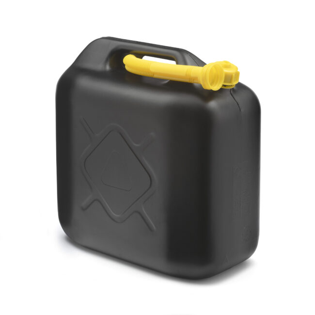 Black Plastic HDPE 20L Fuel Container