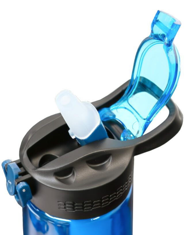 blue wavian water filter bottle